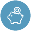 icon piggy bank