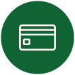 debit card circle icon