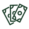 Stack of cash icon