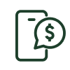 Mobile banking icon